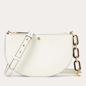 Lauren Ralph Lauren Pebbled Leather Crossbody