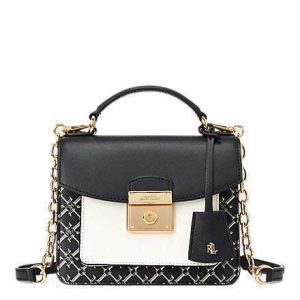 Lauren Ralph Lauren Small Logo Beckett Satchel