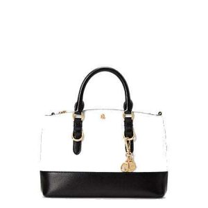 Lauren Ralph Lauren (LRL) Saffiano Mini Leather Satchel