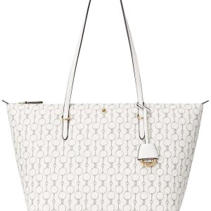 Lauren Ralph Lauren Pebble Faux-Leather Keaton Tote