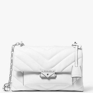 MK Cece Medium Quilted Leather Convertible Shoulder Bag