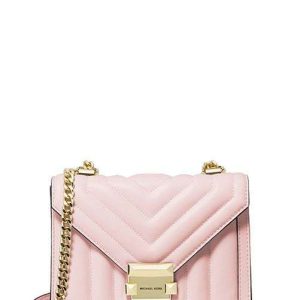 MK Whitney Small Quilted Leather Convertible Shoulder Bag