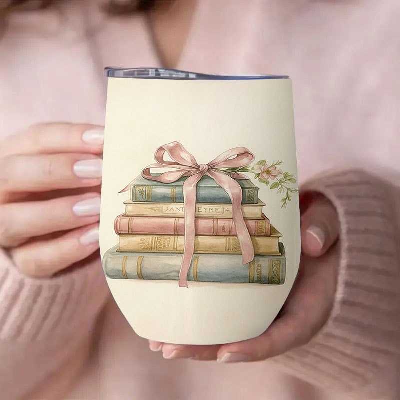 Elegant Book Stack Mug - Image 3