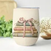 Elegant Book Stack Mug