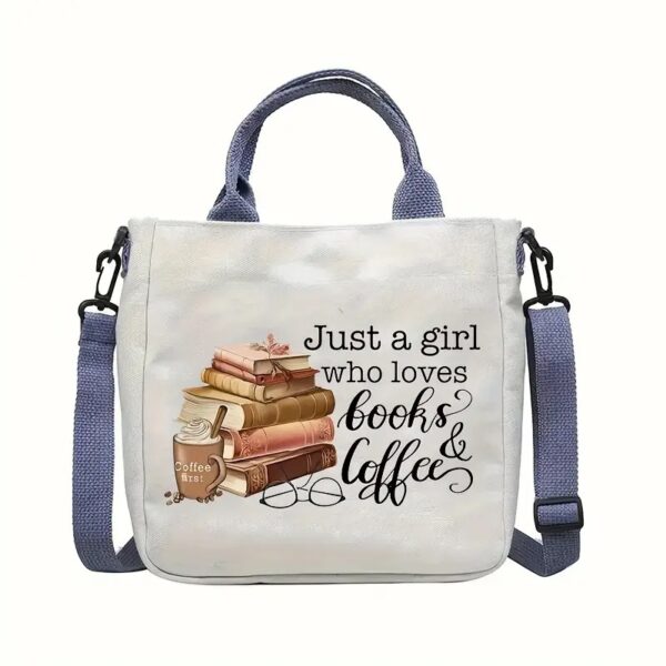 Books & Coffee handbag