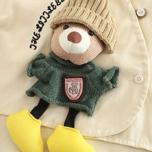 Boys' Winter Bear-Themed 2-Piece Outfit