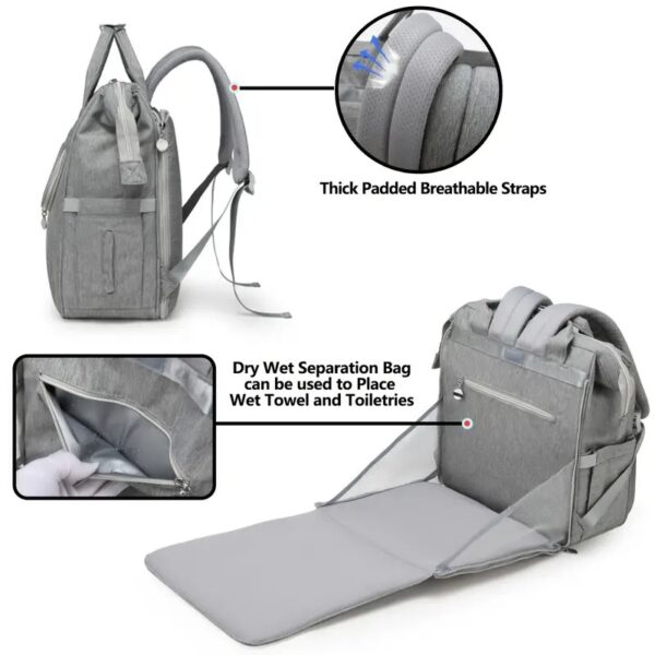 Lamroro Diaper Bag Backpack