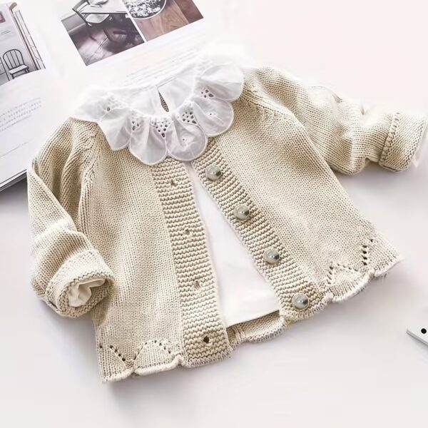 Crew Neck Thin Knit Outerwear