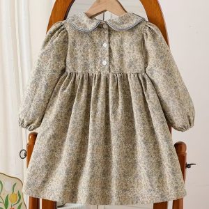 Floral print long Sleeve dress