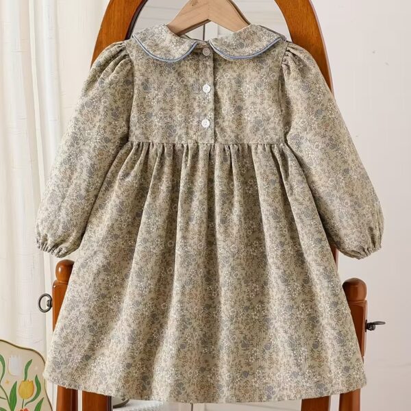 Floral print long Sleeve dress