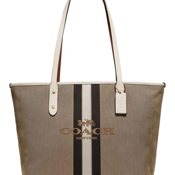 COACH Horse & Carriage Jacquard City Tote