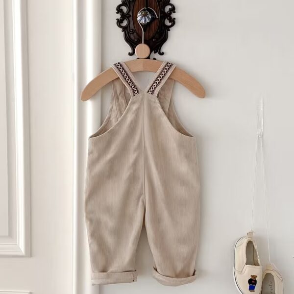 Boys' Casual Overalls with Large Pockets