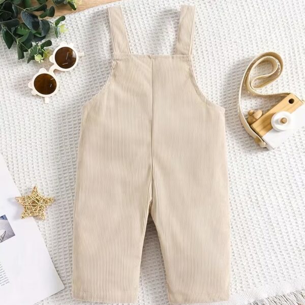 Unisex Cotton Corduroy Overalls Rompe