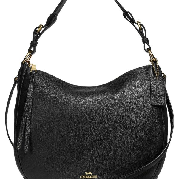 COACH Sutton Hobo In Polished Pebble Leather