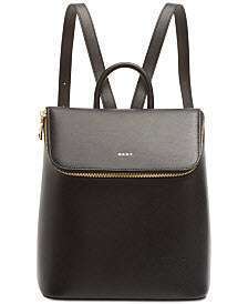 DKNY Tilly Top-Zip Bucket Backpack