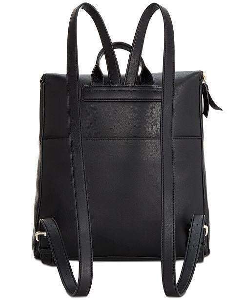 DKNY Tilly Top-Zip Bucket Backpack - Image 3