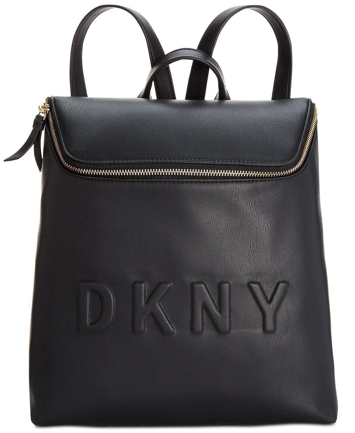 DKNY Tilly Top-Zip Bucket Backpack - Image 4