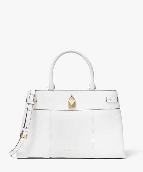 MK Gramercy Large Pebbled Leather Satchel