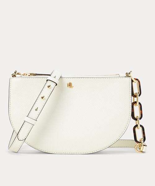 Lauren Ralph Lauren Pebbled Leather Crossbody