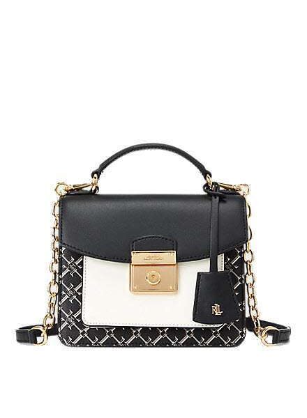 Lauren Ralph Lauren Small Logo Beckett Satchel