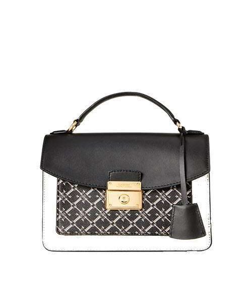 Lauren Ralph Lauren (LRL) Saffiano Leather Satchel