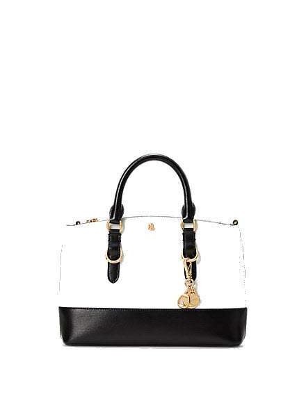 Lauren Ralph Lauren (LRL) Saffiano Mini Leather Satchel
