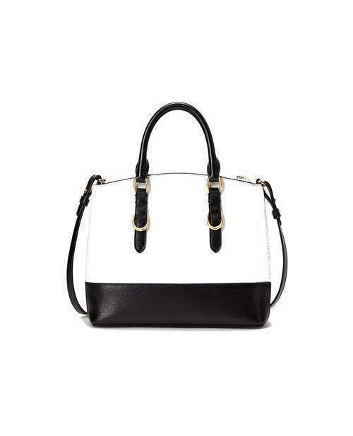Lauren Ralph Lauren (LRL) Saffiano Mini Leather Satchel - Image 4