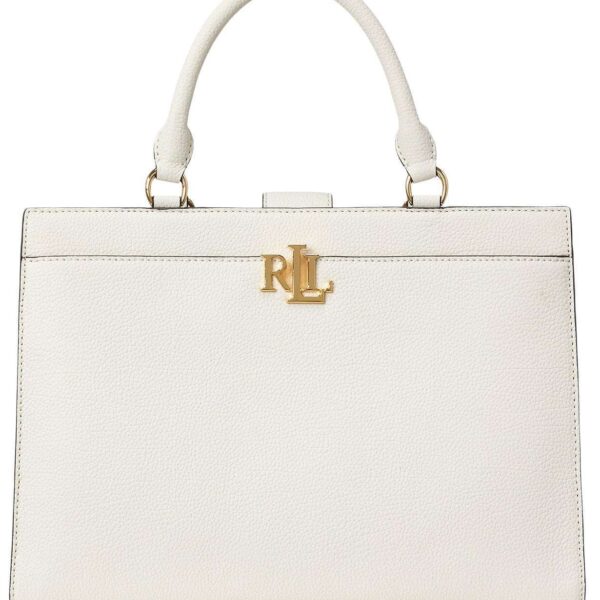 Lauren Ralph Lauren Pebble Leather Laine Satchel