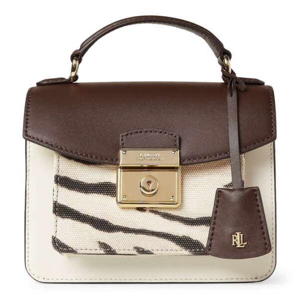 Lauren Ralph Lauren (LRL) Print Canvas Beckett Satchel