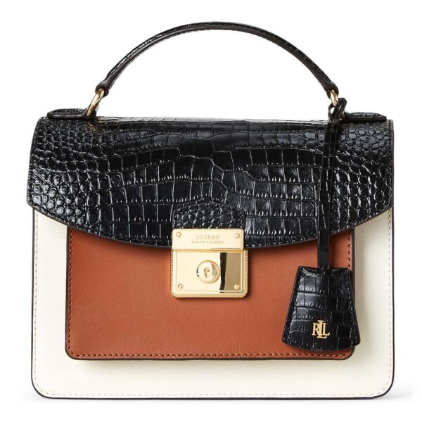Lauren Ralph Lauren LRL Colorblock Beckett Satchel