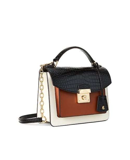 Lauren Ralph Lauren LRL Colorblock Beckett Satchel - Image 2