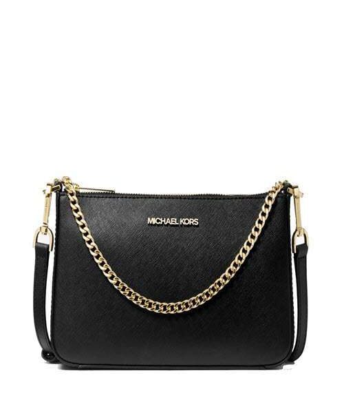 MK Jet Set Medium Saffiano Leather Crossbody Bag