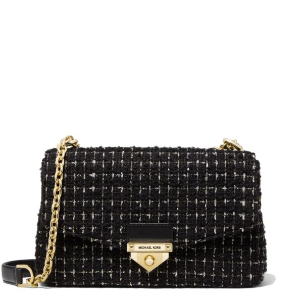 MK SoHo Large Tweed Shoulder Bag