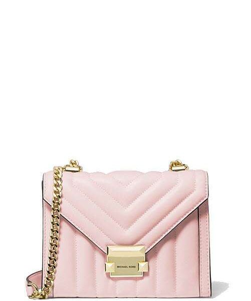 MK Whitney Small Quilted Leather Convertible Shoulder Bag