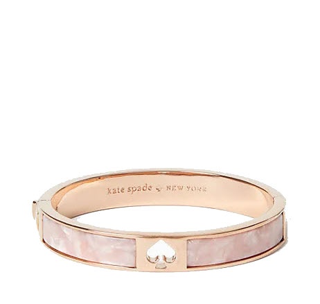 Kate Spade hole punch spade 10mm spade hinge bangle